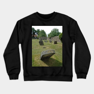 Falkland Cemetery, Scotland Crewneck Sweatshirt